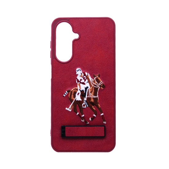 Designer Hard Case US Polo with Support for Samsung Galaxy A26 Red